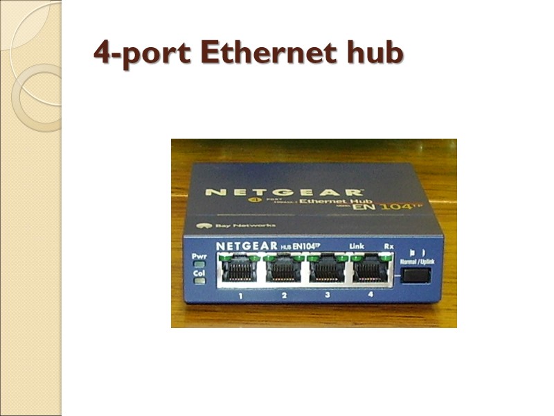 4-port Ethernet hub